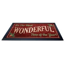 Top 10 ❤️ Bars Wonderful Time Of The Year Bar Service Mat - 17.25" X 10" ⭐ -Outlet Bars Store service mat wonderful christmas WEB1 800x