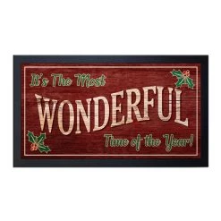 Top 10 ❤️ Bars Wonderful Time Of The Year Bar Service Mat - 17.25" X 10" ⭐