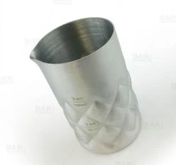 Deals 🔥 Bars BarConic® Diamond Jigger W/ Spout - Stainless Steel 🥰 -Outlet Bars Store stainless steel diamond jigger bpc 3 800x