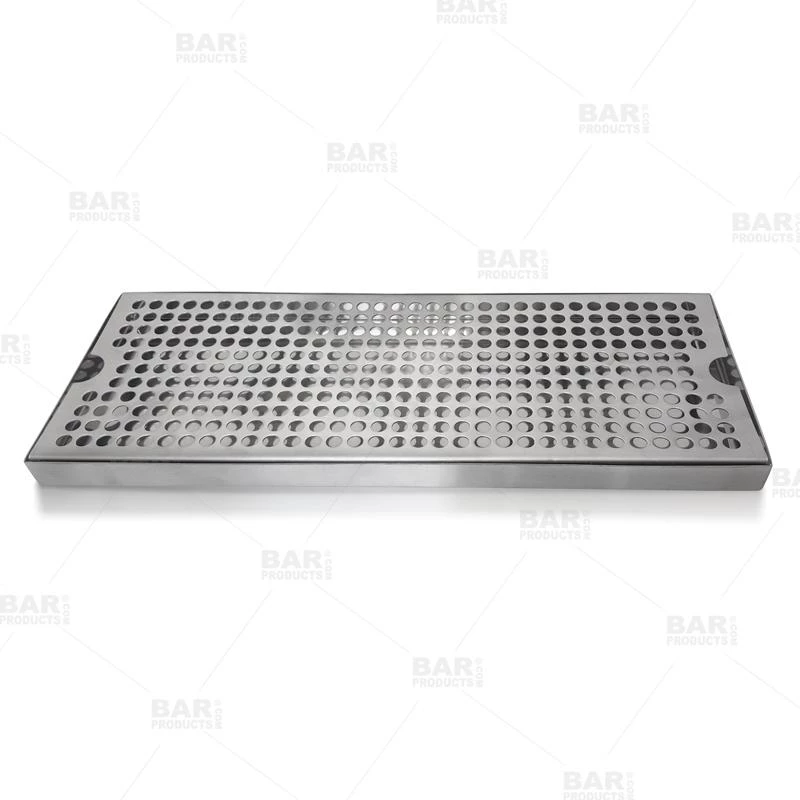 New 😉 Bars BarConic® Stainless Steel Drip Tray With Holes - 16" X 6" 🎁 1 New 😉 Bars BarConic® Stainless Steel Drip Tray With Holes - 16" X 6" 🎁