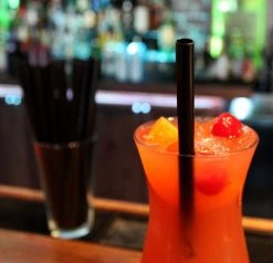 Best reviews of 🛒 Bars Reusable Black Polypropylene Straws - 50 Pack (250mm) ✔️ -Outlet Bars Store str 50blk 250mm black plastic reusable straws bar hurrucane bpc 800x