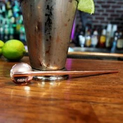 Deals 😍 Bars Olea™ Copper Plated Straw Spoon 🔥 -Outlet Bars Store straw sp cop copper spoon straw bar julep 2 bpc 800x