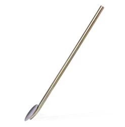 Promo 🛒 Bars Olea™ Gold Plated Straw Spoon 🎁